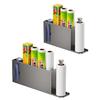 Roll Paper Holder Refrigerator Storage Rack Strong Load-bearing Easy To Install Multipurpose Self-Adhesive Under-Cabinet Organizer