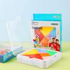 Little Carney 3D Magnetic Tangram Set for Grades 1-2: Educational Math & Geometry Tool for Kids