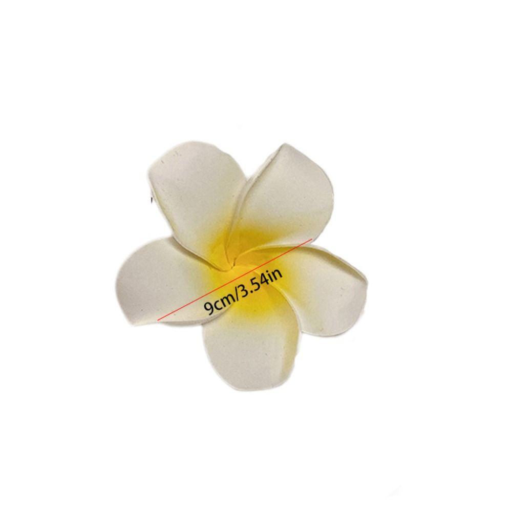 Bohemian Style Simulation Flower Hair Clip Korean Style Beach Hair Clip Flower Hairpin  Holiday