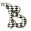 Ghost Letter Sign for Home Halloween Wooden Ornament, Retro Solid Ghost/Letter/Pumpkin Sign, Tabletop Wood Holiday Shelf Sitter Centerpiece Decoration