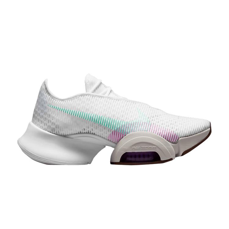 Женские кроссовки Nike Air Zoom SuperRep 2 White Green Glow Bronze-Eclipse Violet-Shock CU5925-135 21594₽