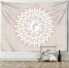 Thai Pink Elephant Tapestry Wall Hanging Bohemian Style Kawaii Cartoon Animal Room Bedroom Home Decor