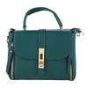 Women Handbag Simple Elegant Lady Messenger Bag with Adjustable Strap for Daily Travel Green PU