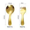 Ruhan Stainless Steel Short Handle Round Spoon