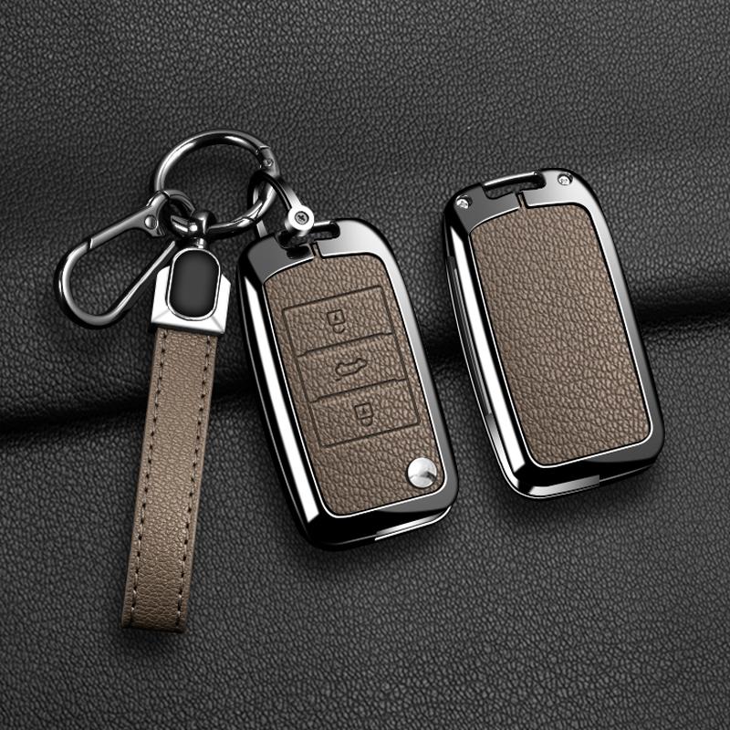 Zinc Alloy Car Flip Key Case Cover for Roewe RX5 MG3 MG5 MG6 MG7 MG ZS GT GS 350 360 750 TShell Protector Accessories