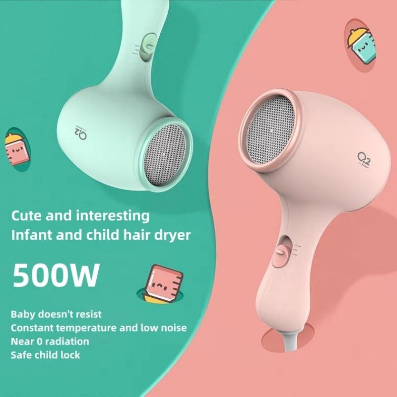 

New Mini Children s Hair Dryer 500W Constant Temperature Household Baby Fart Blowing Portable Low Noise Hair Dryer