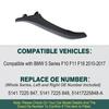 Left/Right Interior Passenger Door Leather Pull Handle Assembly for BMW 5 Series F10 F11 F18 2010 2011 2012 2013 2014 2015-2017
