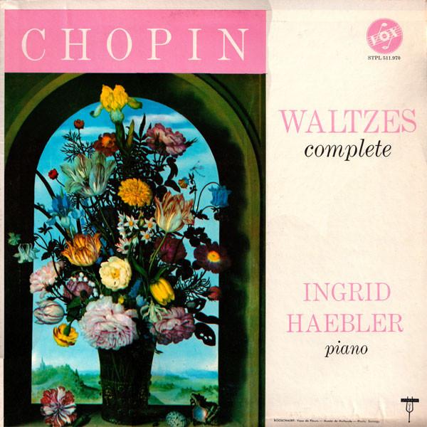 LP Record INGRID HAEBLER  Chopin Waltzes Complete STPL511970 VOX US Classical Used