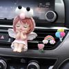 Niedlicher Anne Dekorativer Auto-Duftclip für Lüftungsschlitz Langanhaltende Aromatherapie für Autoinnenraum Auto-Klimaanlagen-Duftchip Auto-Ornament