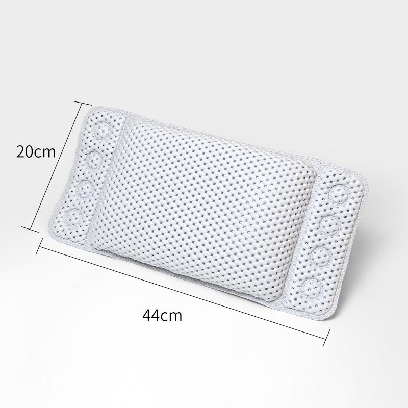Bathtub Accessories Home Spa Pillow Waterproof Headrest Bathtub Backrest Bath Cushion Bath Pillows Non-slip Soft Pillow Cushion