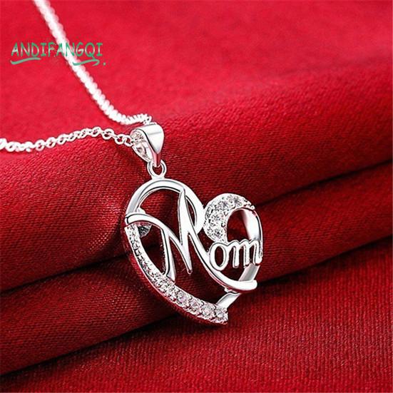 Collier Bijou Coeur En Argent - Déguisement Ou Style Quotidien - Occasion Femme