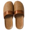 Unisex Non-Slip Linen Summer Indoor Sandals with Thick Soles