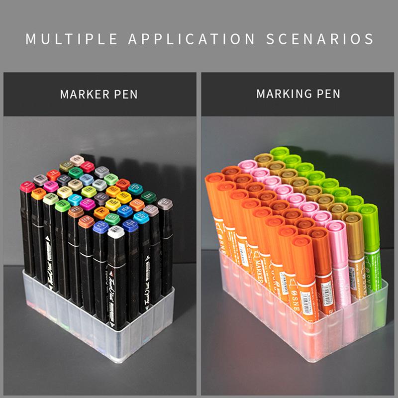 30/40 slotů Držák na fixy Štětec Stojan na tužky Stojan na stůl Stojan na organizér Multifunkční nástroj