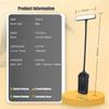 A23I-LED Book Light USB Rechargeable Desk Clip Night Light Mini Rotatable Table Lamp Portable Reading Light For In Bed