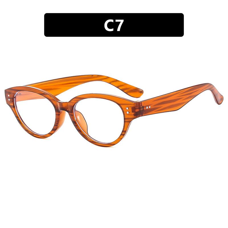 Fashion Cat Eye Sunglasses Women'S Luxury Brand Small Oval Sun Glasses Women Goggle Trends Rectangle Eyewear Uv400 Glasses