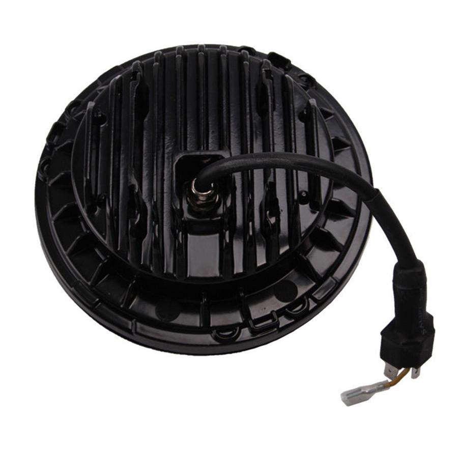 7" 60W Led Headlight Round High Low Beam Headlamp For Jeep Wrangler TJ/LJ/CJ/JK