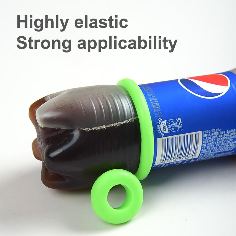10Pcs Retaining Protector Fishing Pole Anti-Slip Stopper Fish Rod Stand Stop Silicone Ring Anti-Skid Hand Rod Stopper Clip