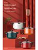 Large Capacity Non-Stick Enamel Pressure Cooker for Gas & Induction Stoves
