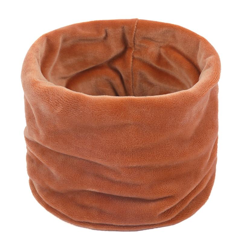 Outdoor Neck Gaiter Neck Warmers Sports Unisex Ski Tube Scarf 1Pc Velvet Tube Scarves