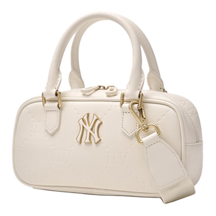 Nová taška přes rameno s logem MLB, crossbody kabelka pro ženy, bílá 7ACRMD55N