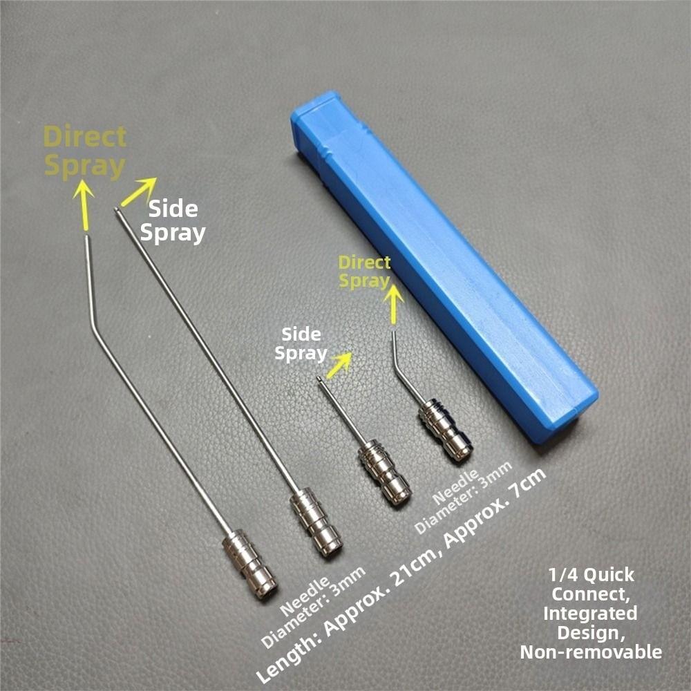 Stainless Steel High Pressure Washer Nozzle Kit 1/4 Quick Connect Heavy Duty Flush Wand Extension Spray Tips