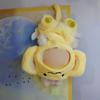Doll Clothes Set 17cm Doll Accessories Love Heart Top Scarf Hat No Dolls