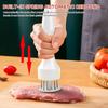 1Pc White Handheld Use Household Tender Meat Needle with Broken Tendons Pork Chop Chicken Chop Chicken Wings Meat Needle Hammer 4