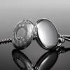 TREEWETO Men's Mechanical Skeleton Pocket Watch Roman Numeral Dial Gift Box Chain