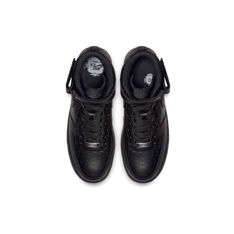 New Nike Air Force 1 Mid 'Triple Black' CW2289-001