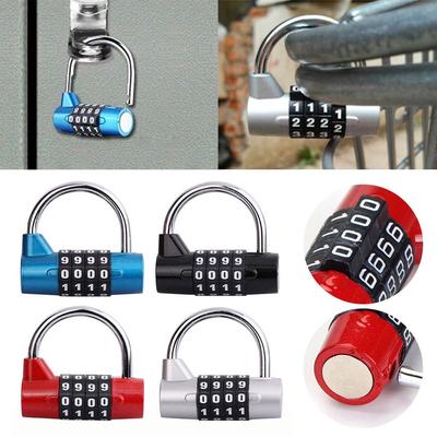Anti-Theft Combination Lock Suitcase 4 Digit Password Lock Dormitory Cabinet  Lock Luggage Padlock Gym Safety Coded Lock