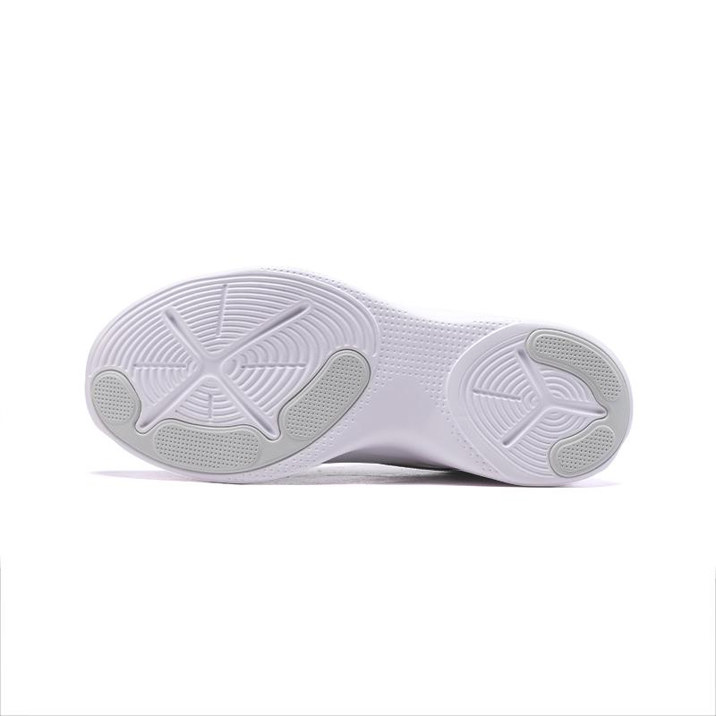 Li-Ning Childrens Dragonfly 4 Low Top Casual Shoes Kids Sneakers White Gray YKCU056-3