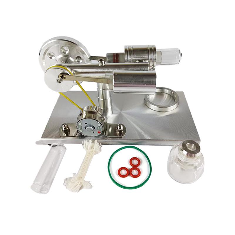

Stirling Engine Model with LED – High Power External Combustion Steam Engine Toy