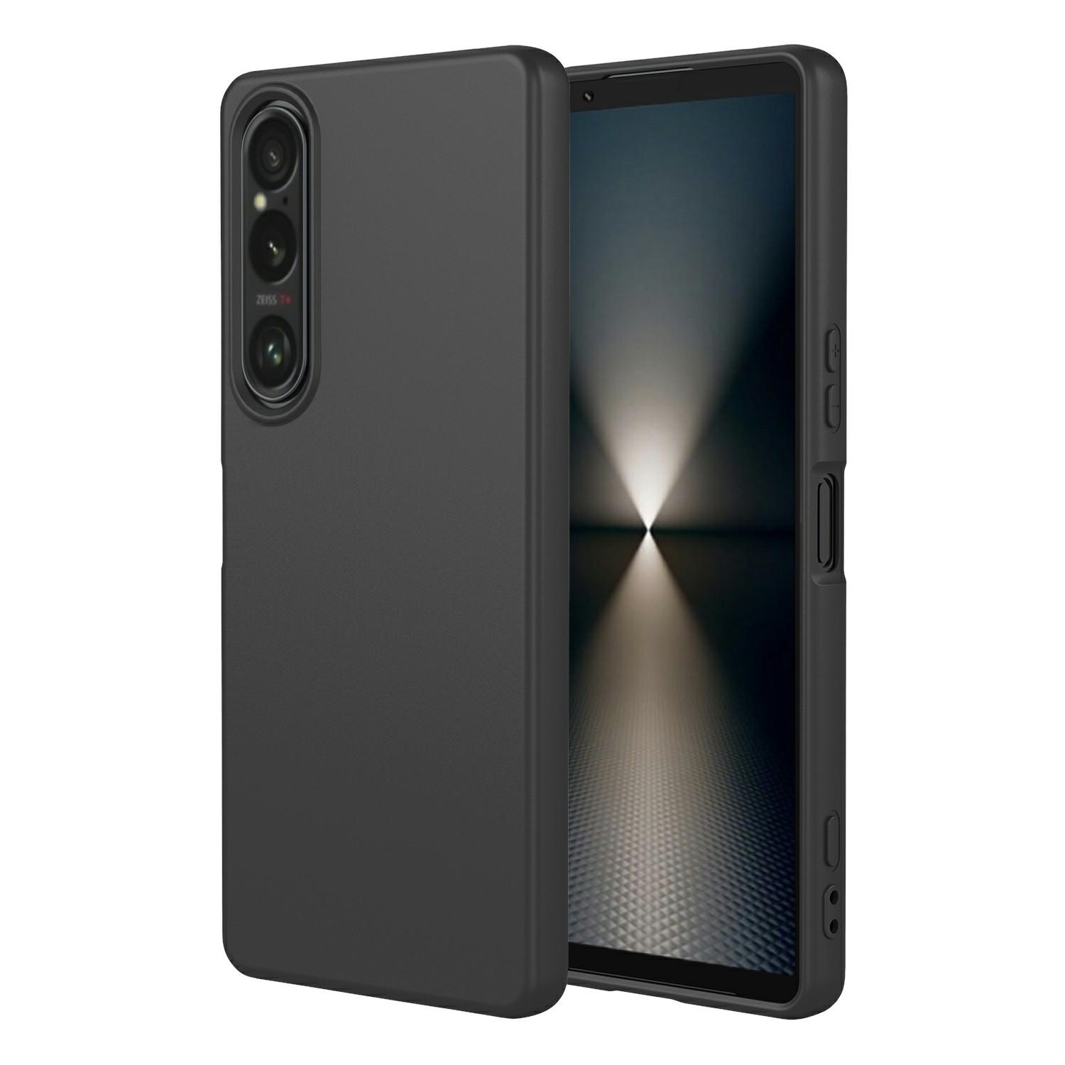 

For Sony Xperia 1 VII Case Soft TPU Shockproof Protective Phone Cover Black