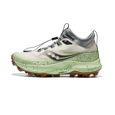 Damen Schwarze Weiße Grüne Peregrine 13 St Trailrunning-Schuhe S10840-20