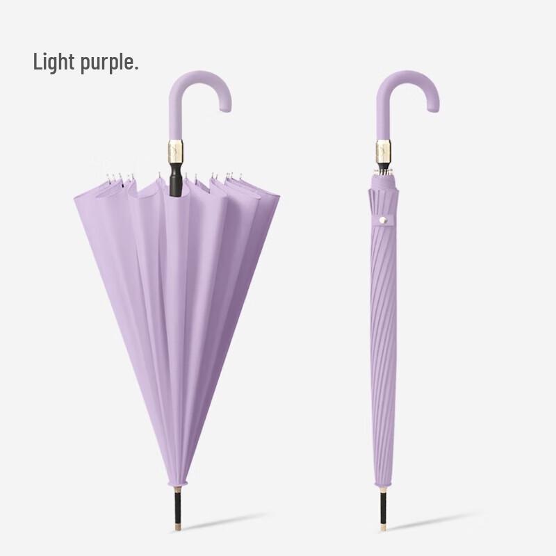 Maydu 16-Rib Automatic Long Handle Straight Umbrella