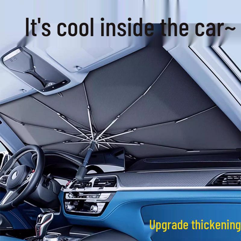 Car Sunshade Windshield Visor - Heat & UV Protection