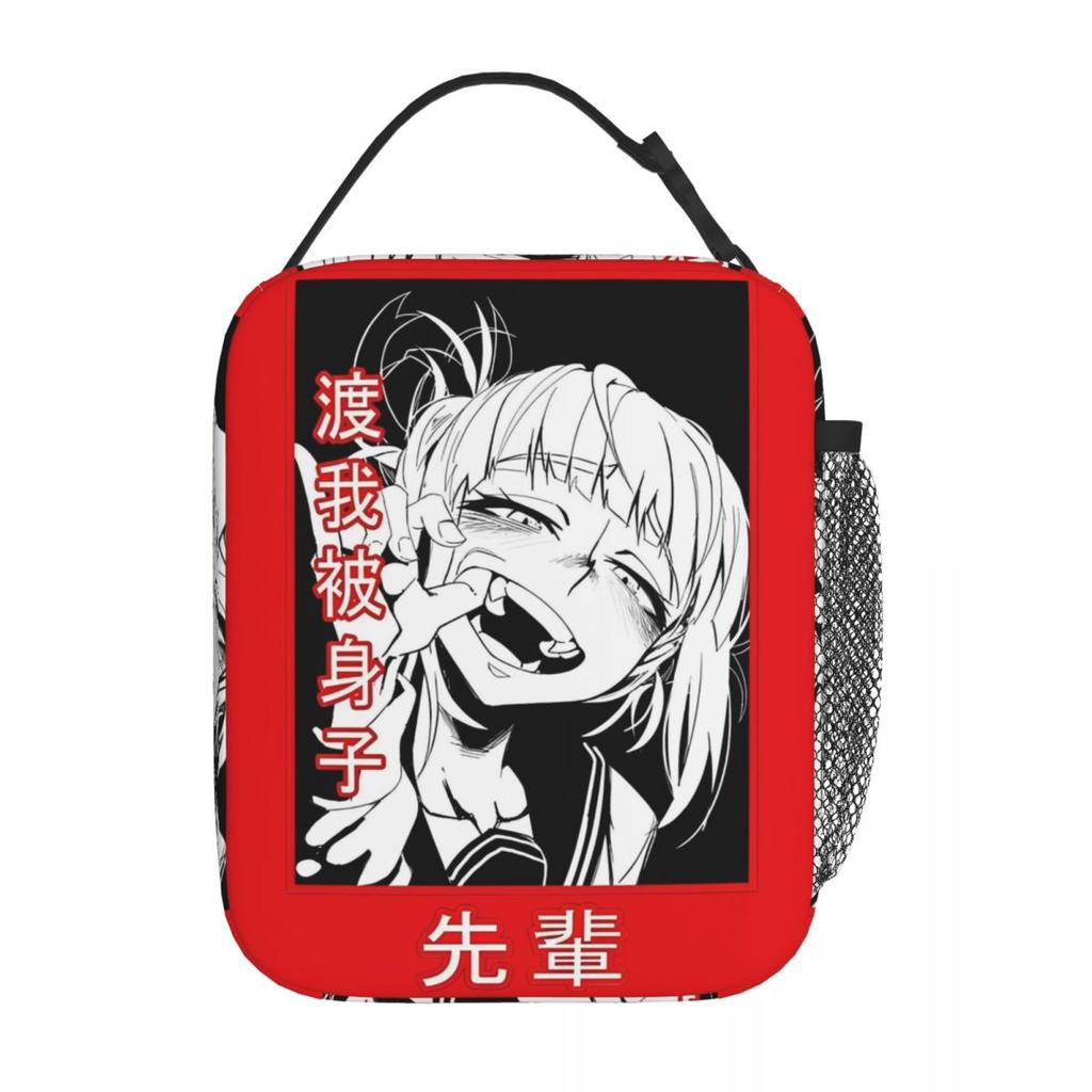 Anime My Hero Academia Print Lunch Bag Funny Lunch Box School Convenient Thermal Lunch Bags Graphic Cooler Bag
