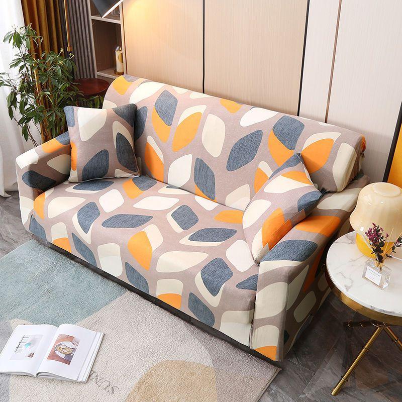 Beanbag Cover Cover Fully Surrounded Elastic All Wrapped Cover Full Set Four Seasons Universal Living Room Old-Fashioned Sofa Slipcover