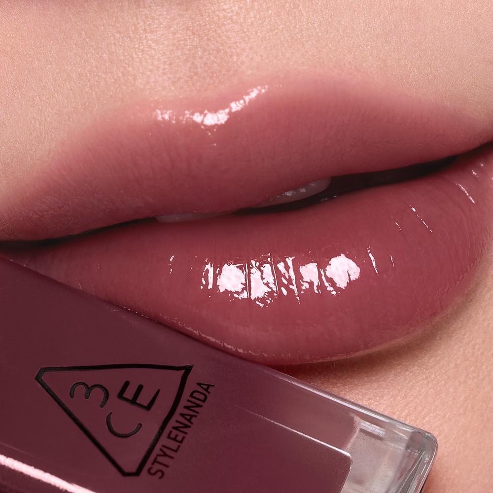 [3CE] Gummy Oil Tint - Hochglänzender, feuchtigkeitsspendender Lippen-Tönungsstift mit geleeartiger Textur, 4g (11 Nuancen) | Olives K-Beauty