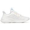 Anta Cushioning Slip Resistant Abrasion Resistant Breathable Lightweight Low Top Running Shoes Women's White Blue 922225581-2