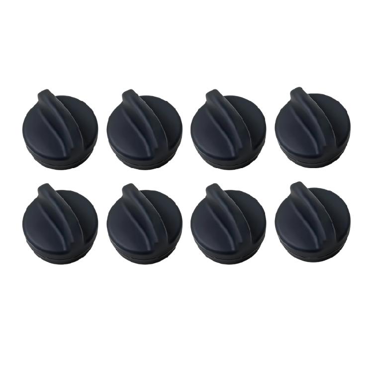 

Air Fryers Magnets for Parchment Paper 8PCS Strong Magnetic Silicone Clips to Secure Liners & Prevent Burning Food-Safe чорний