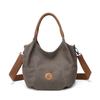 Canvas Shoulder Bag Large Capacity Tote Bag Women's Commuter Underarm Bag