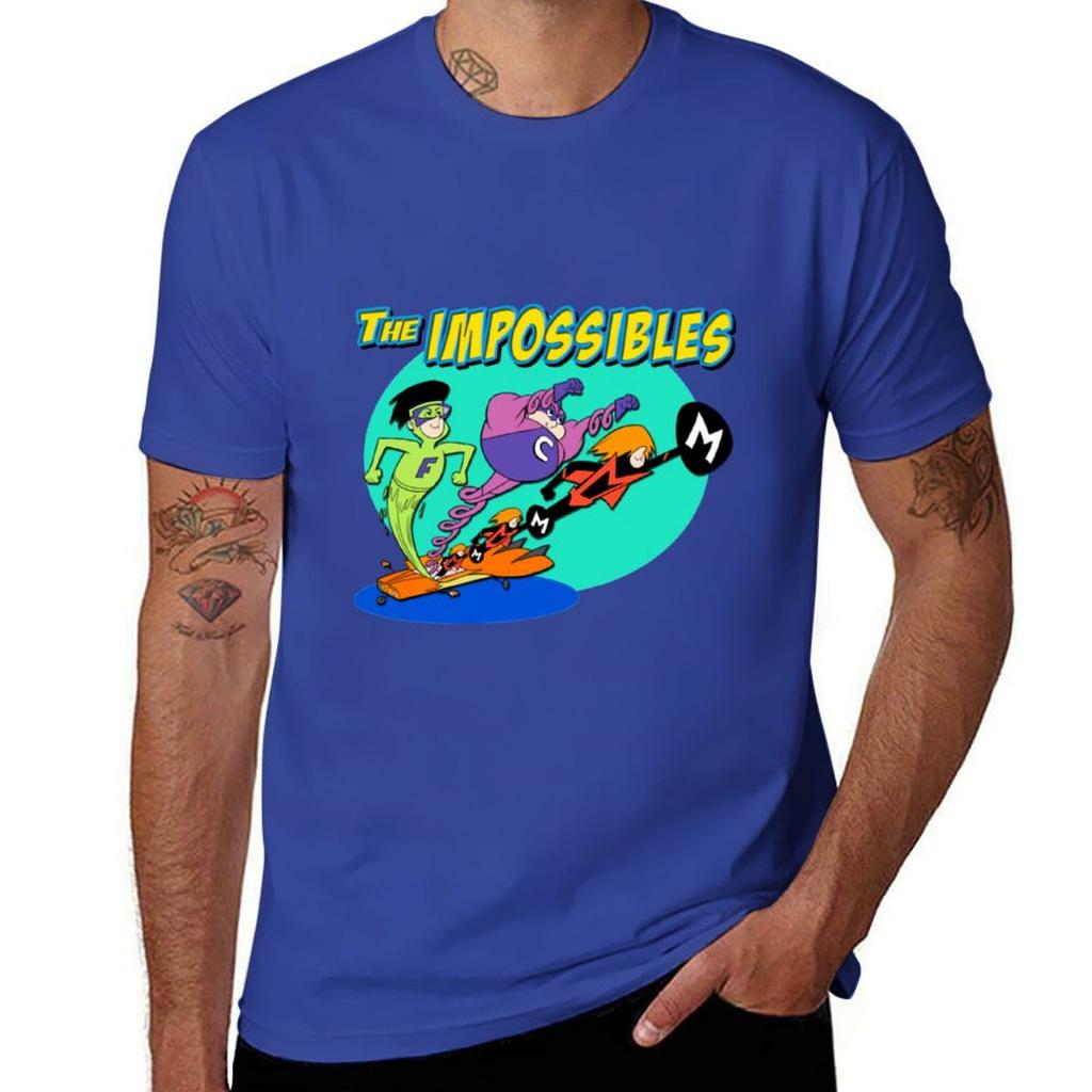 The Impossibles T-Shirt Cotton Graphic Tees Kawaii Clothes Sports Fans Man Clothes Mens Shirts Graphic Tee