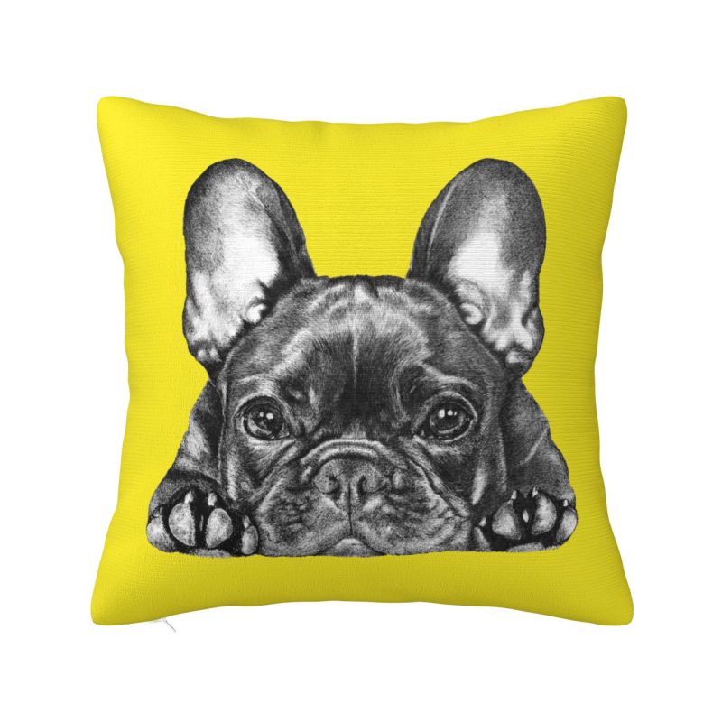Modern Jack Russell Terrier Dog Cushion Cover Polyester Throw Pillow Case Decoration