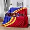 Atletico Madrid Player Blanket Soft Warm Cozy Great for Sofa Bed Office Four Seasons Multipurpose Playful Design