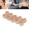 10 Pcs Spacer Beads Round Mesh Hollow Gold Plated   Spacer Beads   Hand Made Beading for Jewelry Making