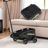 Foldable Pet Stroller for Small Dogs for Teddy French Bulldog Bichon Frise Lightweight Travel Dog Cart with Pull Handle