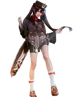 Genshin Impact Fu Tao Cosplay Kostuum Walnut [milky time]