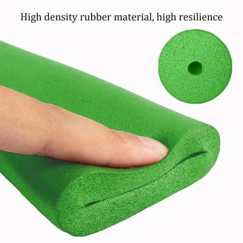 Waterproof Foam Pipe Insulation, Foam Pipe Sponge Cover, Thermal Foam Tubing, 5/6mm Thick, 1.0mm Length, 18/22/25/28/32mm Inner Diameter, Easy Install