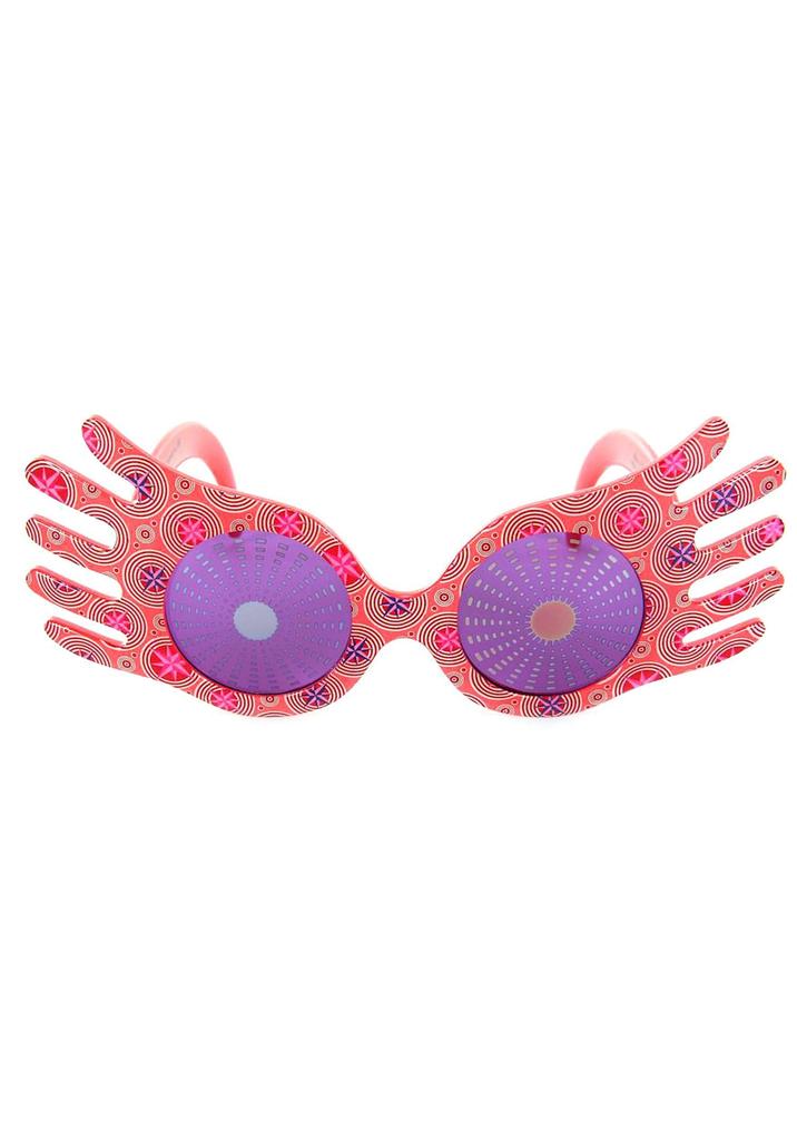 Harry Potter Luna Lovegood Eyeglasses, Cosplay Accessories, Disguise, Sunglasses, Harry Potter Exhibition